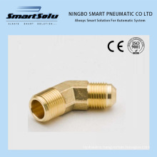 Ningbo Smart Compression Sleeve Froge 45 Degree Elbow Brass Fittings